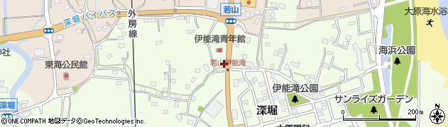 千葉県いすみ市深堀1396周辺の地図