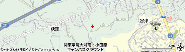 神奈川県小田原市荻窪806周辺の地図