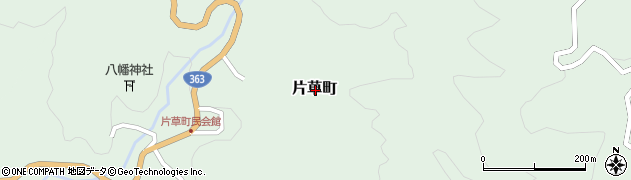 愛知県瀬戸市片草町周辺の地図