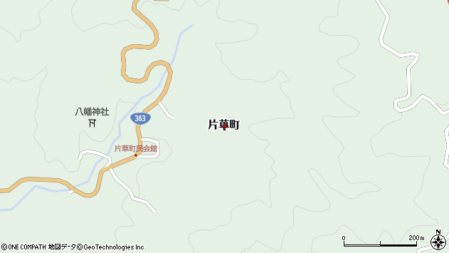 〒480-1212 愛知県瀬戸市片草町の地図
