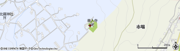 京都府京丹波町（船井郡）市場（大仙）周辺の地図