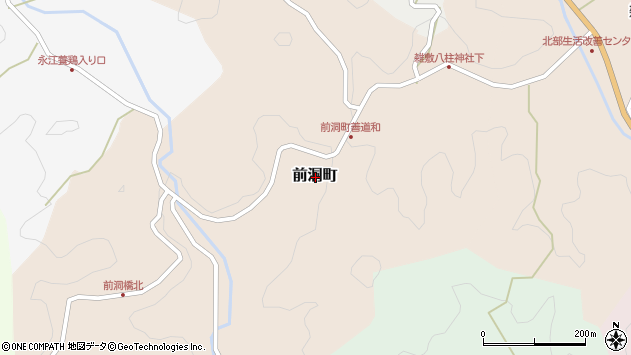 〒470-0503 愛知県豊田市前洞町の地図