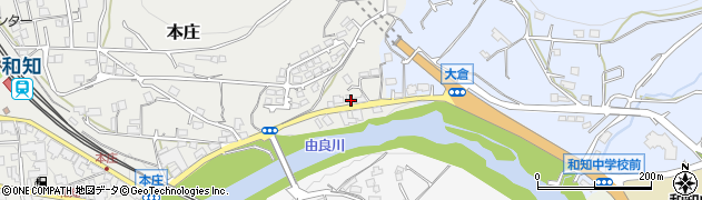 京都府船井郡京丹波町本庄木上周辺の地図