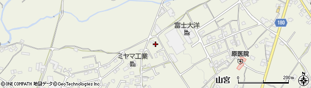 静岡県富士宮市山宮918周辺の地図