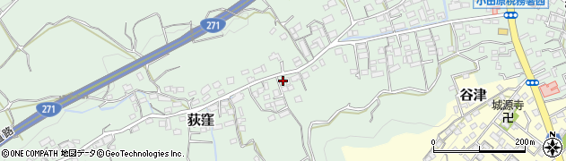 神奈川県小田原市荻窪877周辺の地図