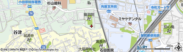 神奈川県小田原市荻窪170周辺の地図