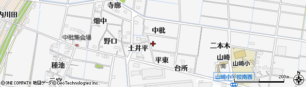 愛知県稲沢市祖父江町山崎平東15周辺の地図