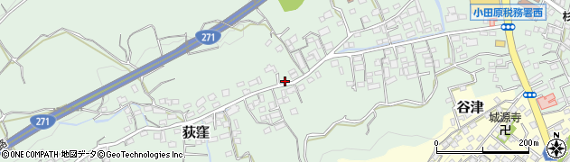 神奈川県小田原市荻窪879周辺の地図
