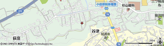 神奈川県小田原市荻窪493周辺の地図