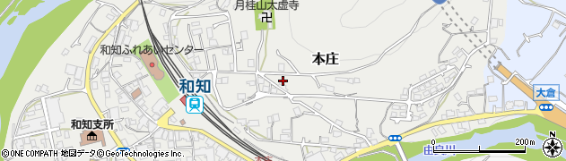京都府船井郡京丹波町本庄山口周辺の地図
