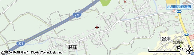 神奈川県小田原市荻窪938周辺の地図