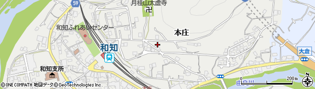 京都府京丹波町（船井郡）本庄（山口）周辺の地図
