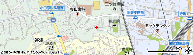 神奈川県小田原市荻窪382周辺の地図