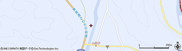 岐阜県恵那市上矢作町小田子680周辺の地図