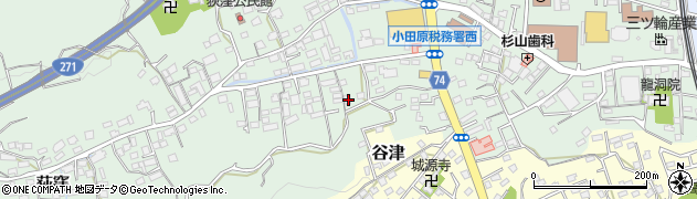 神奈川県小田原市荻窪459周辺の地図