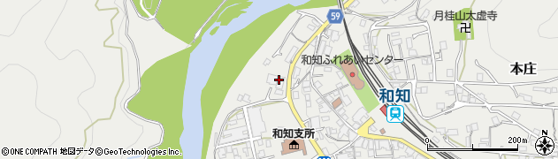 京都府京丹波町（船井郡）本庄（石倉）周辺の地図