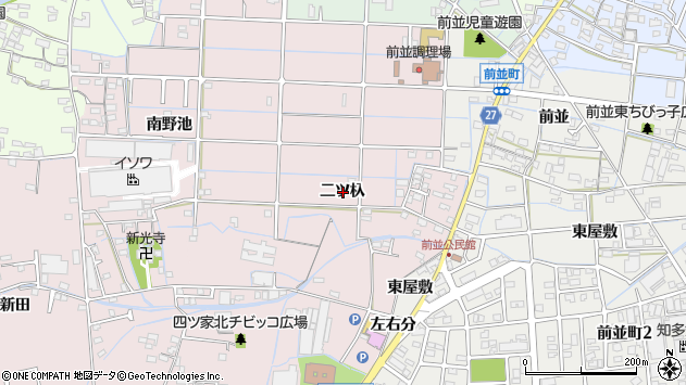 〒486-0909 愛知県春日井市四ツ家町の地図