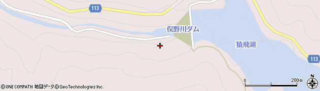 俣野川ダム周辺の地図