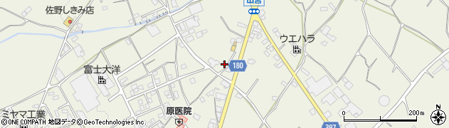 静岡県富士宮市山宮887周辺の地図