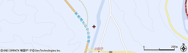 岐阜県恵那市上矢作町小田子630周辺の地図
