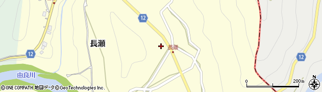 京都府船井郡京丹波町長瀬西ノ元周辺の地図