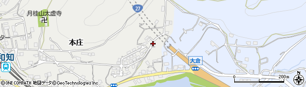 京都府京丹波町（船井郡）本庄（東畑）周辺の地図