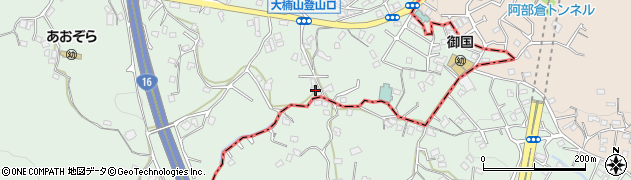 神奈川県三浦郡葉山町木古庭1598周辺の地図