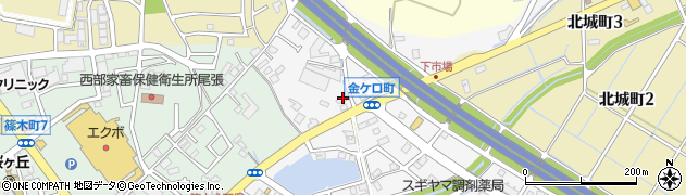 愛知県春日井市金ケ口町3011周辺の地図