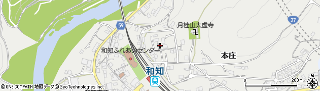 京都府京丹波町（船井郡）本庄（馬森）周辺の地図