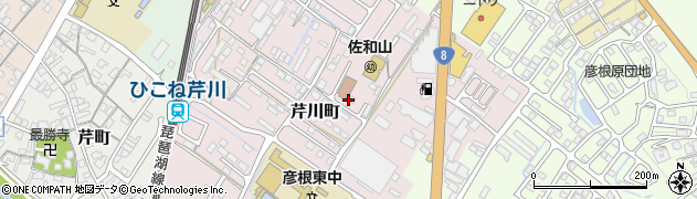 中部ホームプロテクト株式会社　滋賀営業所周辺の地図