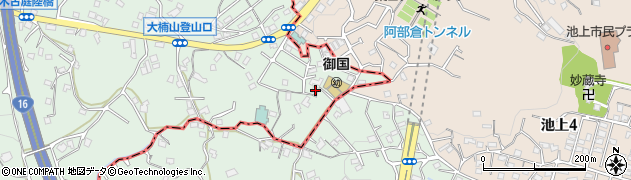 神奈川県三浦郡葉山町木古庭1742周辺の地図