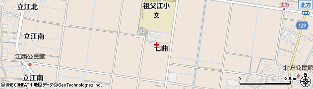 愛知県稲沢市祖父江町祖父江周辺の地図
