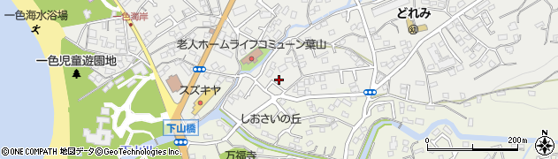 神奈川県三浦郡葉山町一色1940-13周辺の地図
