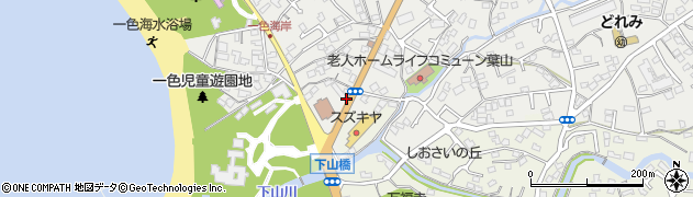 神奈川県三浦郡葉山町一色2021周辺の地図