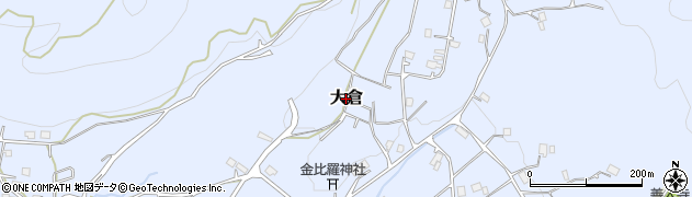 京都府京丹波町（船井郡）大倉周辺の地図
