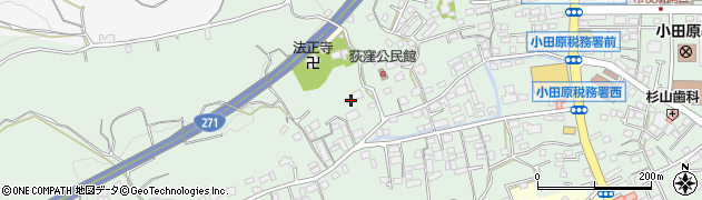 神奈川県小田原市荻窪895周辺の地図