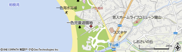 神奈川県三浦郡葉山町一色2097周辺の地図