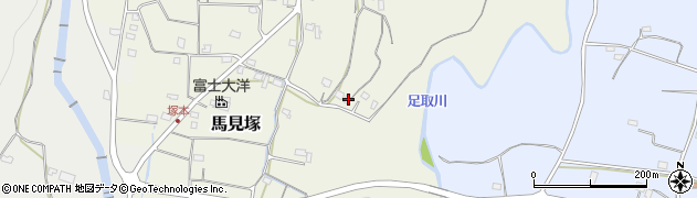 静岡県富士宮市馬見塚626周辺の地図