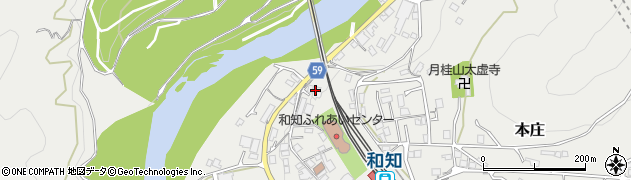京都府船井郡京丹波町本庄森周辺の地図