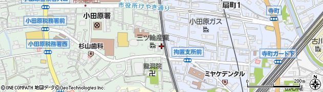 神奈川県小田原市荻窪253周辺の地図