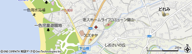 神奈川県三浦郡葉山町一色2013周辺の地図