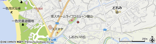 神奈川県三浦郡葉山町一色1940周辺の地図