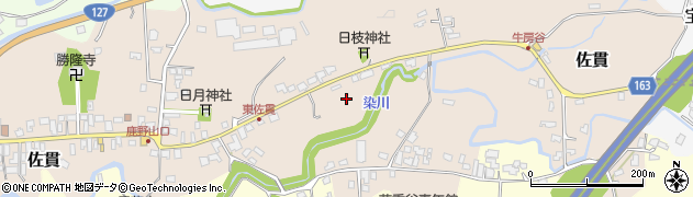 千葉県富津市佐貫周辺の地図