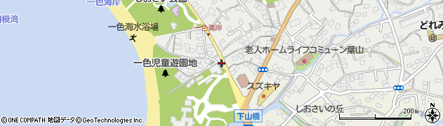 神奈川県三浦郡葉山町一色1985周辺の地図