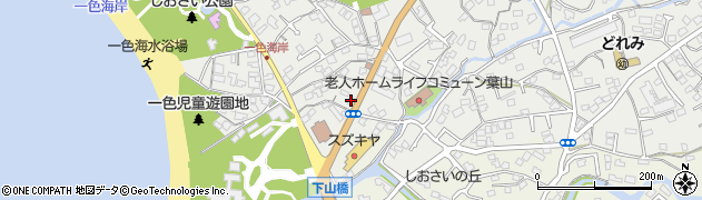 神奈川県三浦郡葉山町一色2017周辺の地図