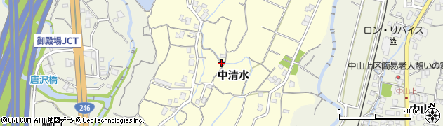 静岡県御殿場市中清水416周辺の地図
