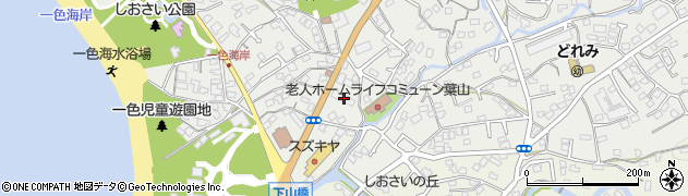神奈川県三浦郡葉山町一色2009周辺の地図