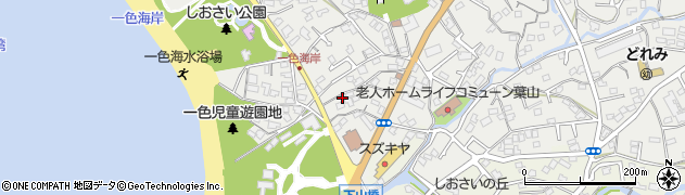 神奈川県三浦郡葉山町一色1993周辺の地図