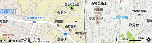コモンシティ湘南衣笠管理事務室周辺の地図