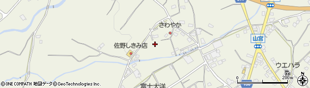 静岡県富士宮市山宮1207周辺の地図